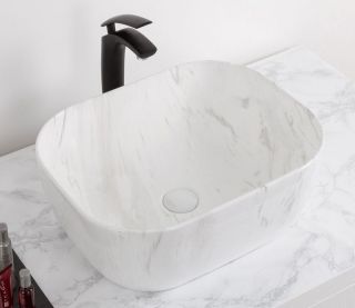 Раковина  CeramaLux K397D9 белая 50 см